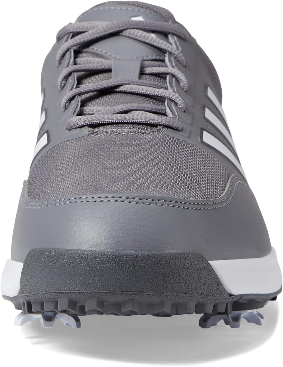 Кроссовки Tech Response 3.0 Golf Shoes adidas, цвет Grey Four/Footwear White/Grey Three — фото 3