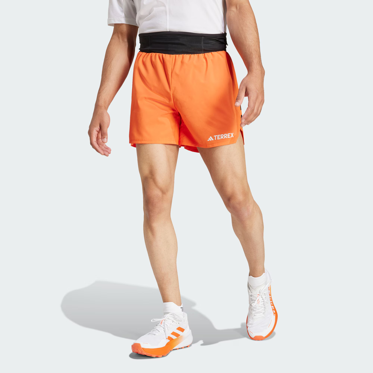Шорты Free Shipping With AdiClub Xperior Shorts Adidas, оранжевый — фото 3