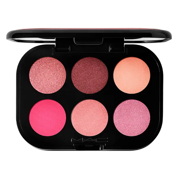 

Палитра теней для век MAC Connect In Colour x6 оттенков, rose lens, 6.25 г