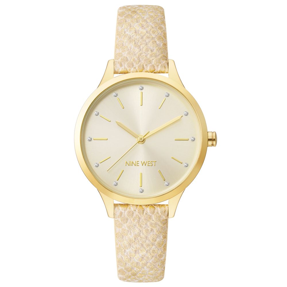 

Золотые женские часы Nine West