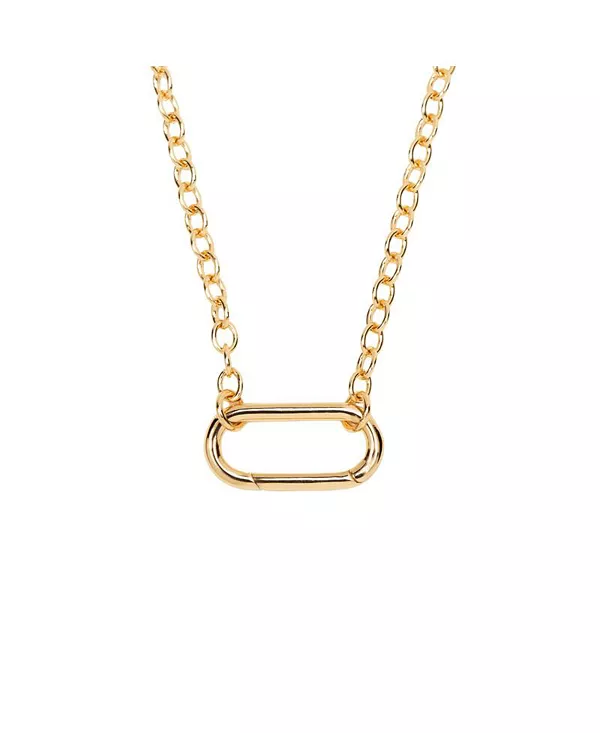 

Ожерелье с овальными звеньями, покрытое 14-каратным золотом Little Sky Stone, gold