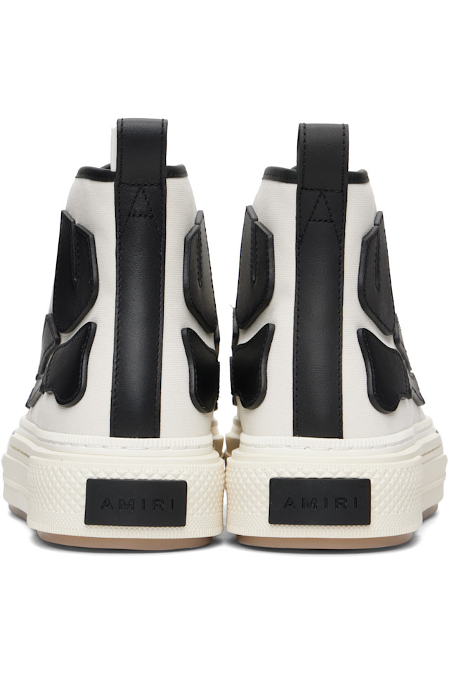 Amiri Кроссовки Black & Skel Court Hi — фото 2