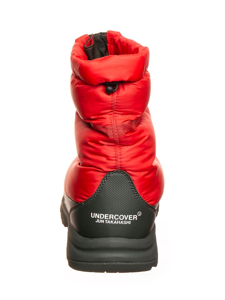 The North Face Зимние ботинки «Соукуу» красно-черного цвета — фото 3