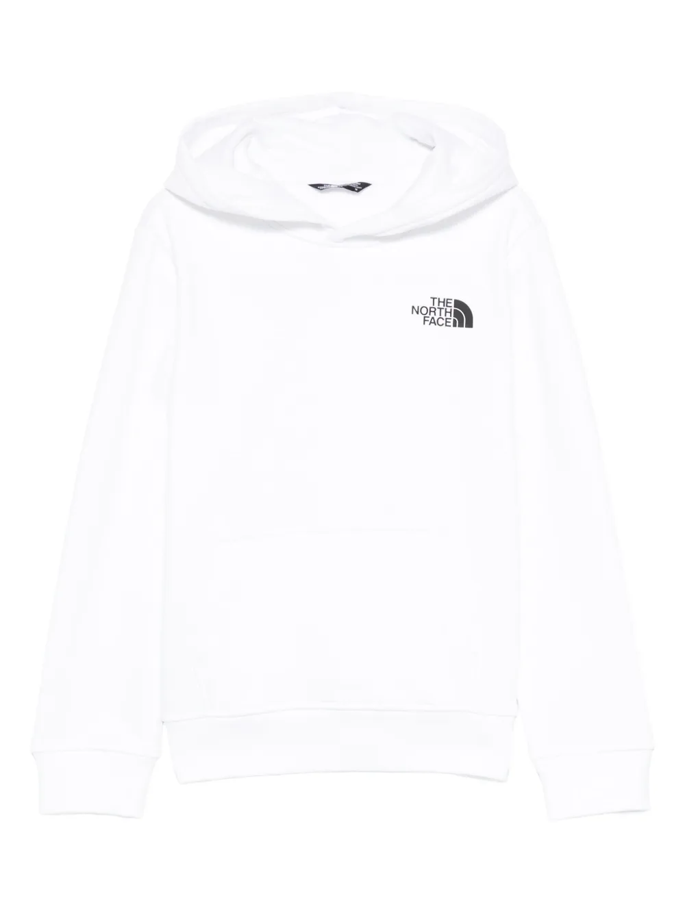 

Толстовка с вышитым логотипом The North Face Kids, белый