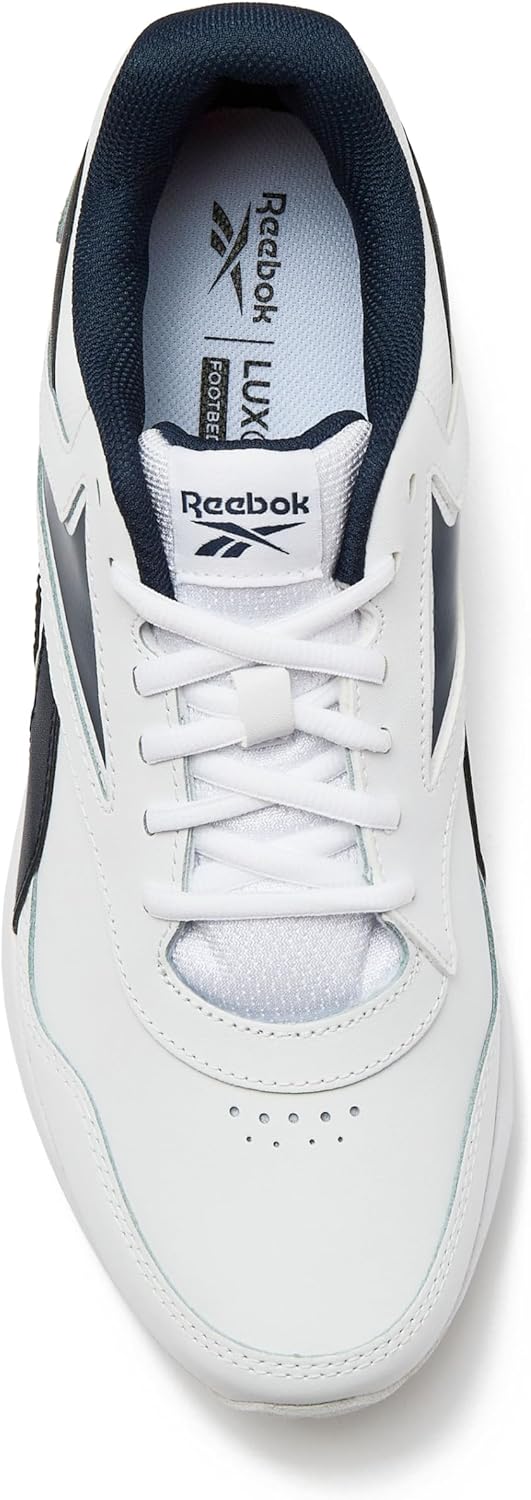 Мужские кроссовки для ходьбы Reebok Walk Ultra 7 DMX Max, белый/синий — фото 4