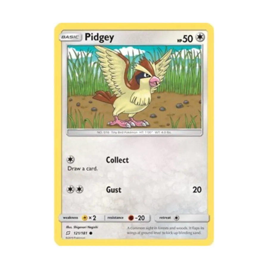 

CCG Пиджи (121) (C) #121, Pokemon - SM - Team Up - Singles