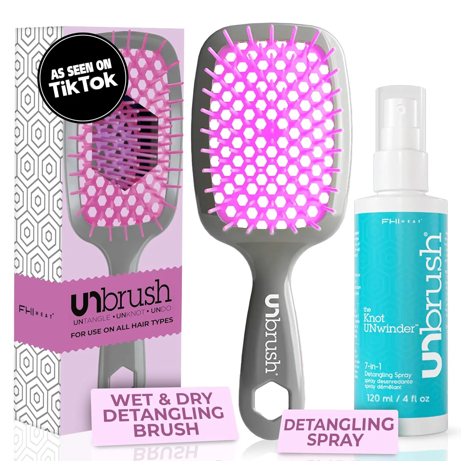 Спрей FHI Heat UNbrush and UNwinder, Orchid