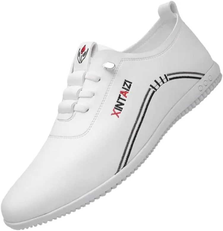 Man's Seasonal Style Features a Pair of Loafers - Stylish, Versatile, Lightweight and Comfortable, Suitable for Both Work and Casual wear FmShi, белый