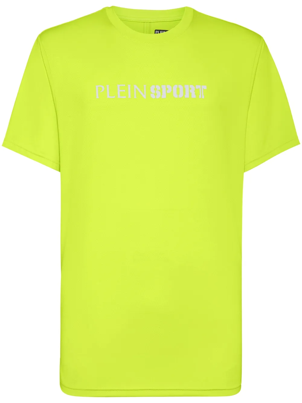 

Футболка со светоотражающим эффектом Plein Sport, желтый