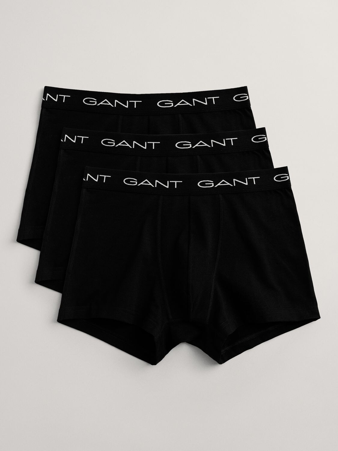 

Трусы из хлопкового эластичного джерси GANT, черный