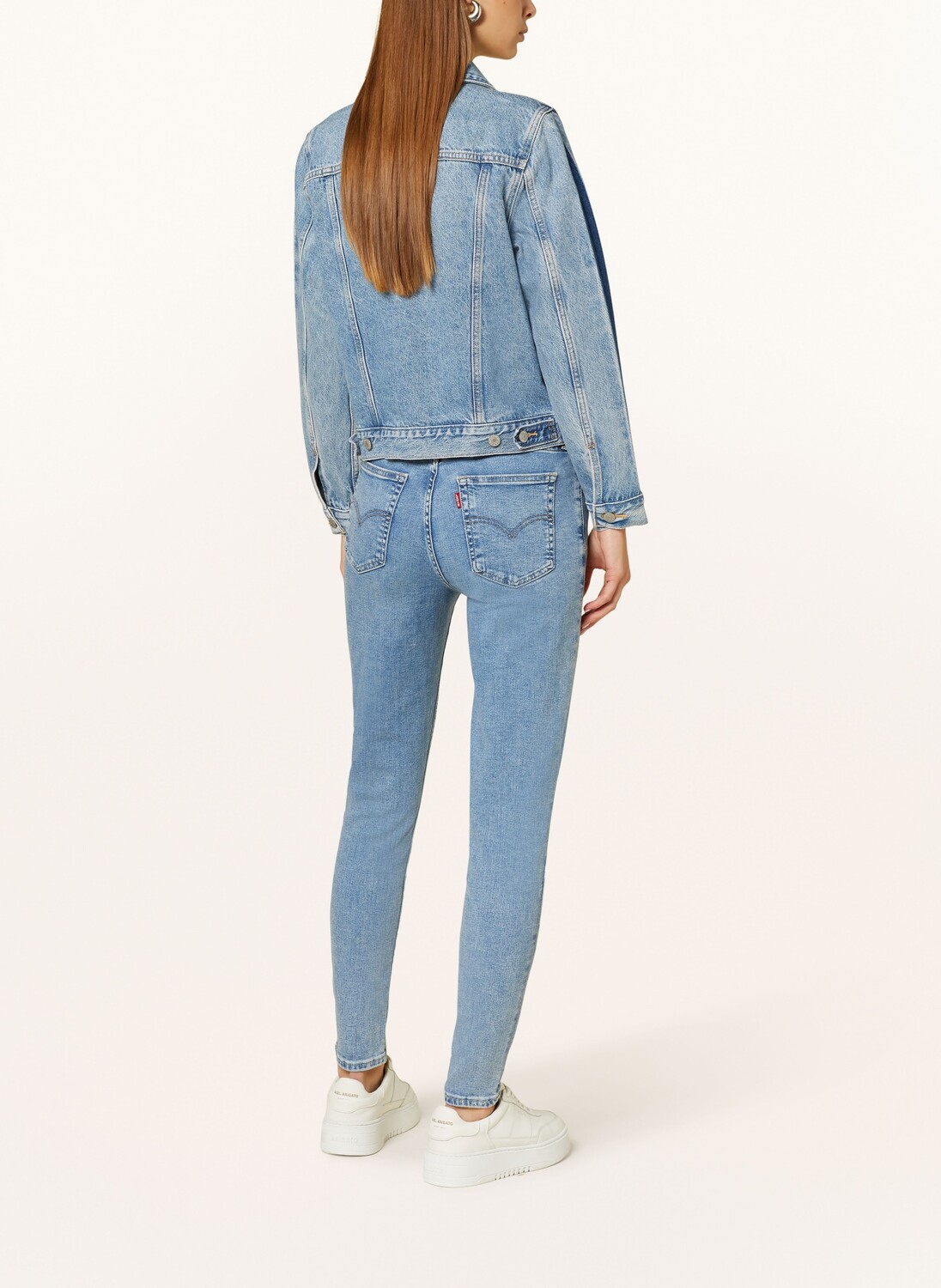 Джинсы скинни 721 скинни с высокой посадкой Levi'S, индиго — фото 3
