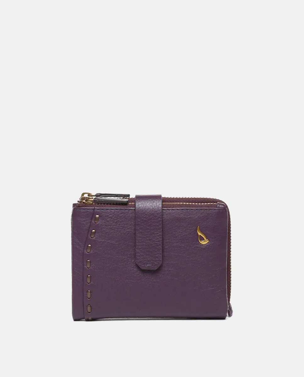 

Маленький кошелек с кожаной строчкой Abbacino, цвет Lila
