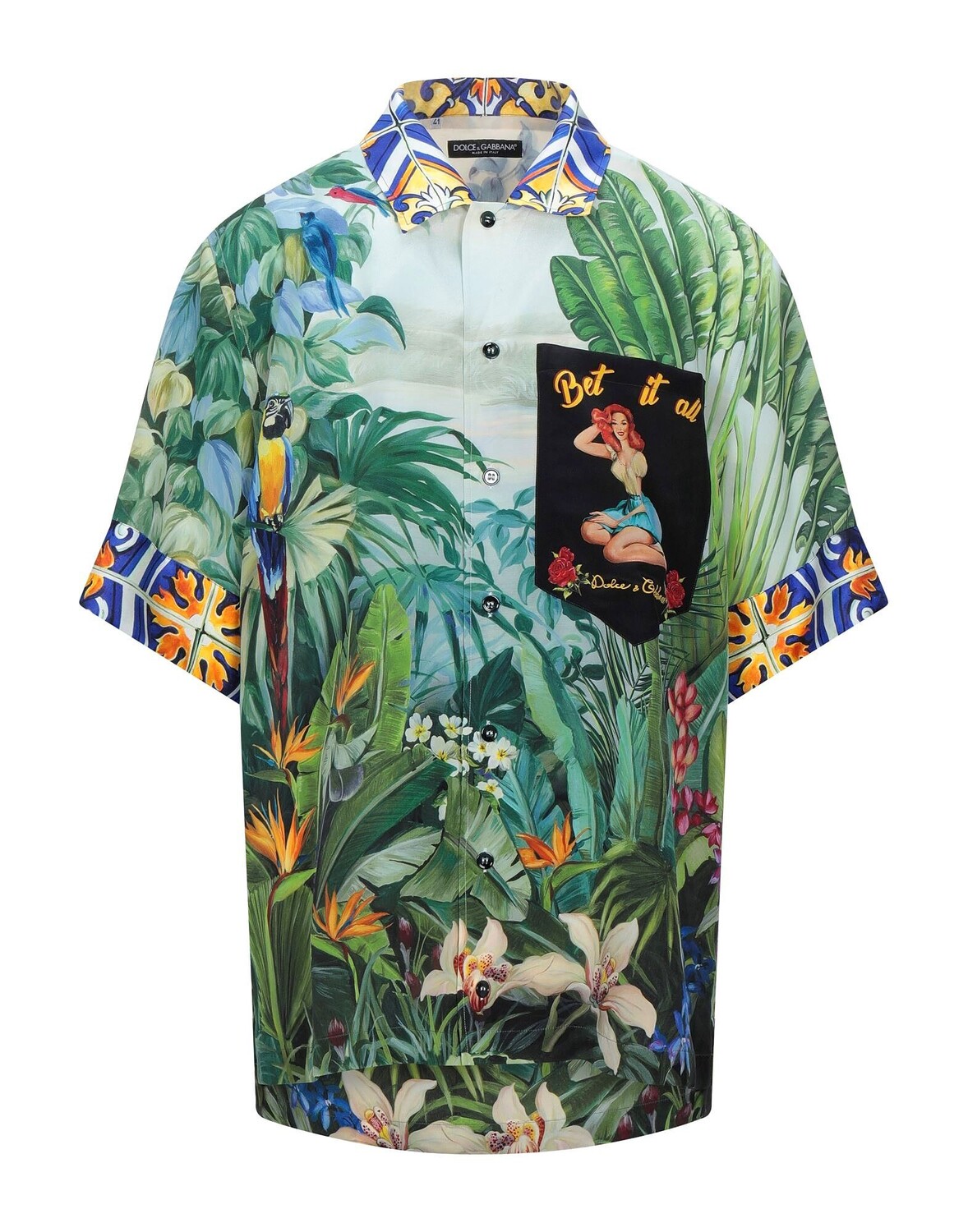

Рубашка Dolce&Gabbana, зеленый