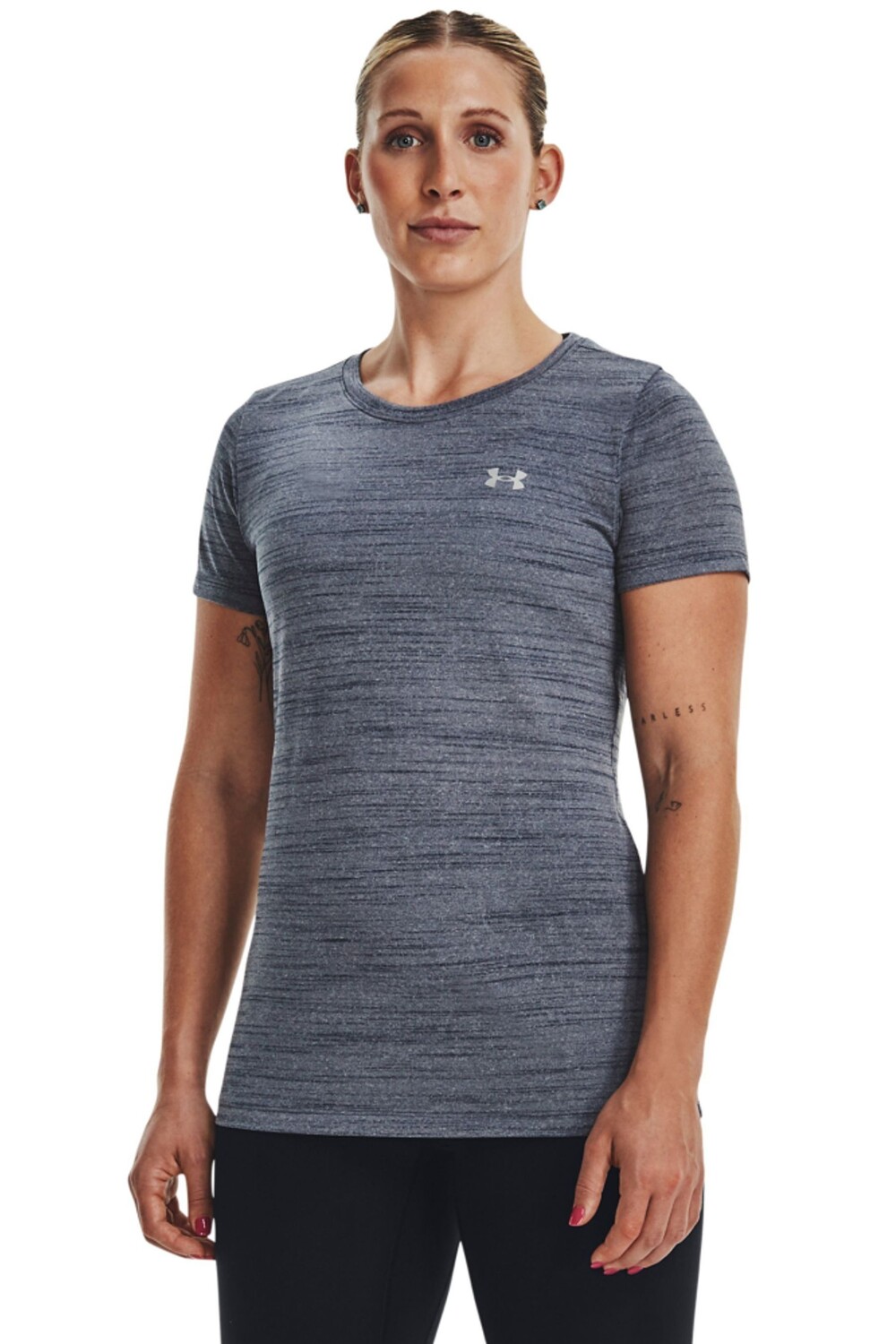 

Футболка Tech Tiger с короткими рукавами Under Armour, синий