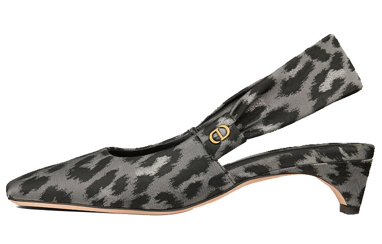 Туфли Mizza High Heels женские черные/серые Dior