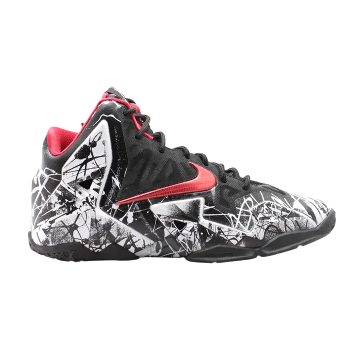 

Кроссовки Nike LeBron 11 GS 'Graffitti', белый