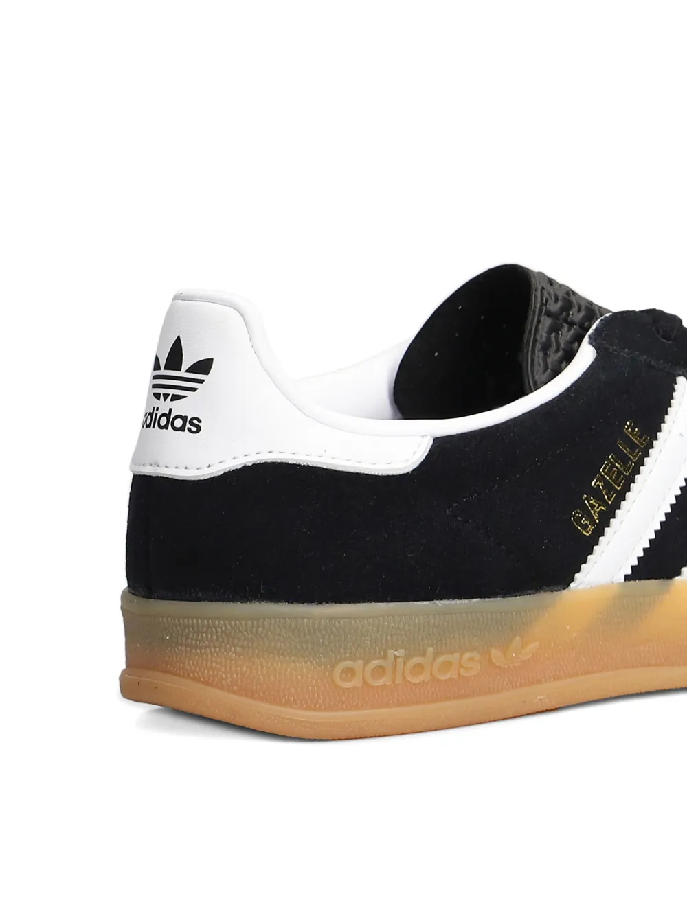Кроссовки Gazelle в полоску Adidas Kids, черный — фото 4