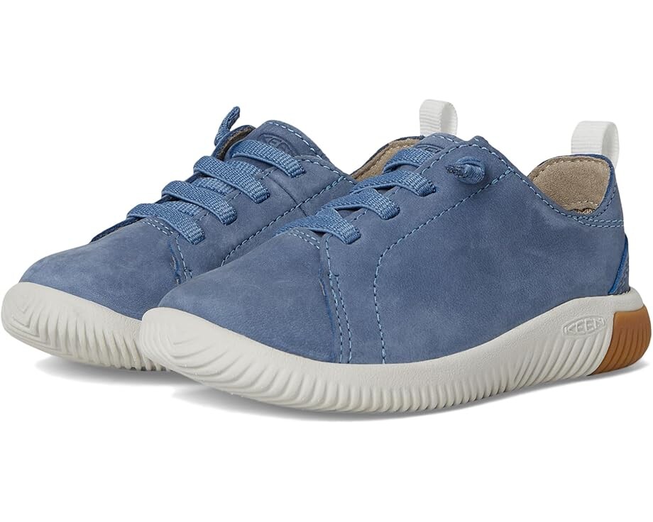 

Кроссовки KEEN Kids KNX Leather Sneaker, цвет Coronet Blue/Vapor