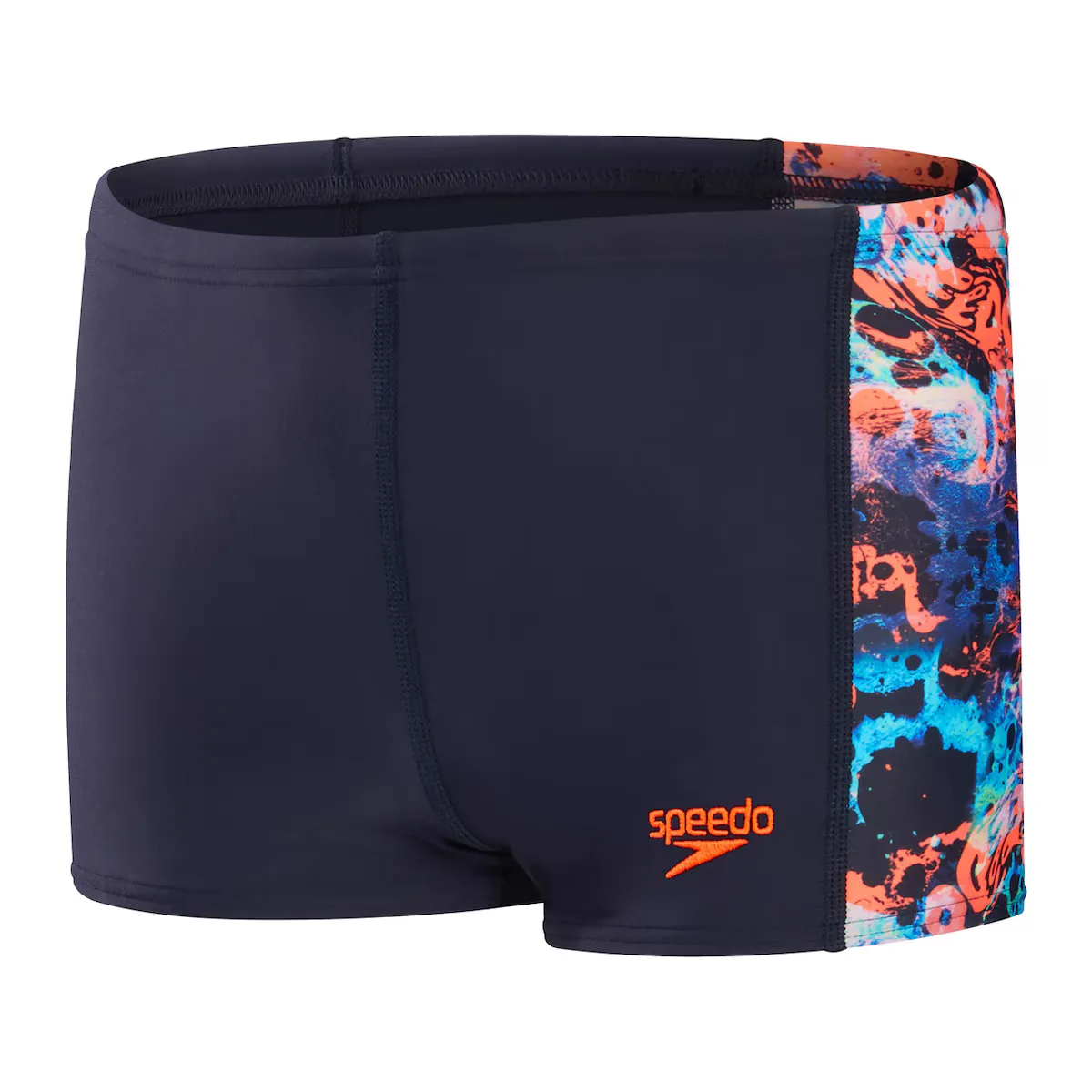 

Плавки-шорты Speedo Boys' Allover Panel Aquashort, синий