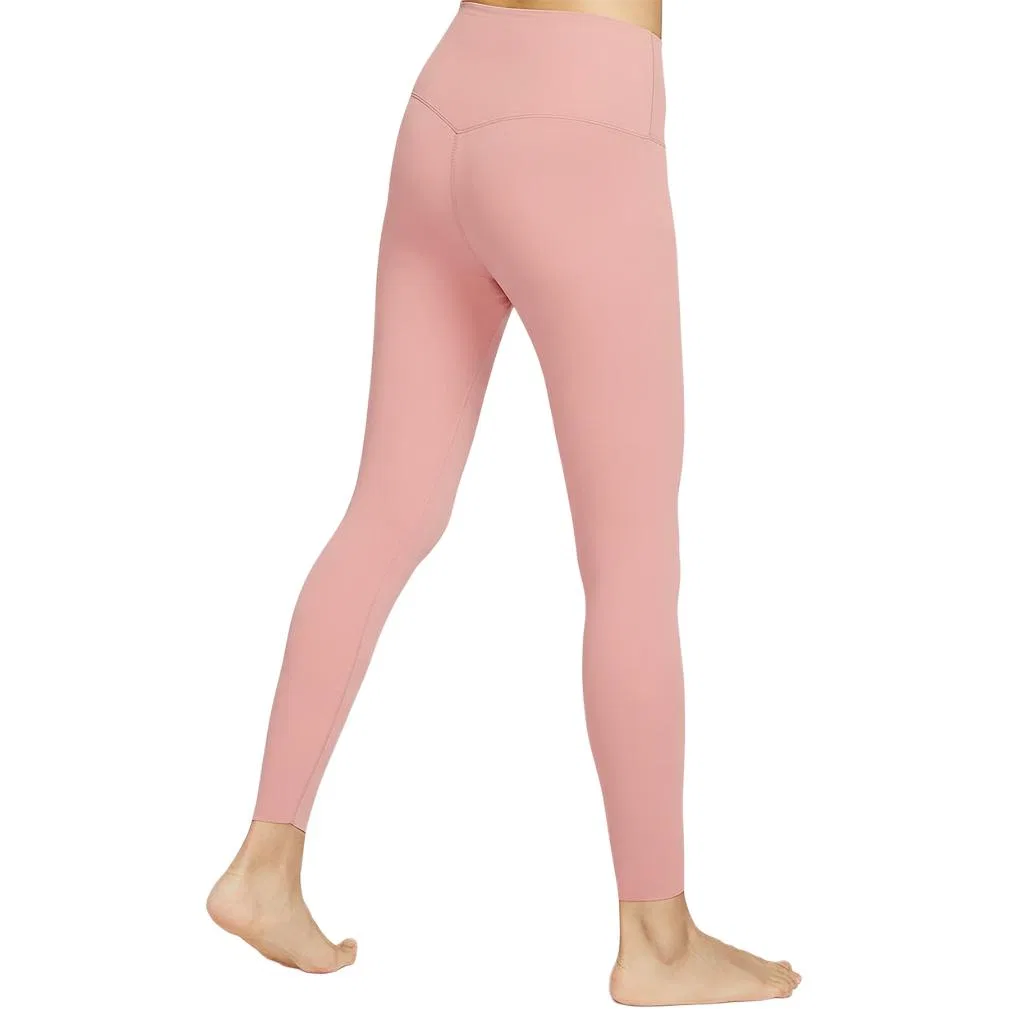 Женские йога-штаны pink moderate Nike — фото 3