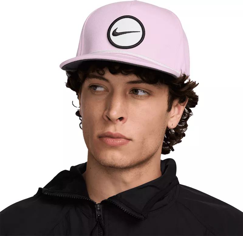 

Мужская кепка для гольфа Nike Dri-FIT True Retro 72, цвет Lt Arctic Pink