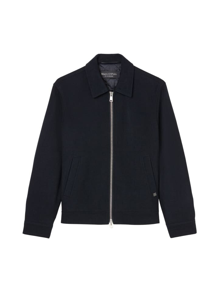 

Переходная куртка Marc O'Polo Wolljacke regular, цвет dark navy
