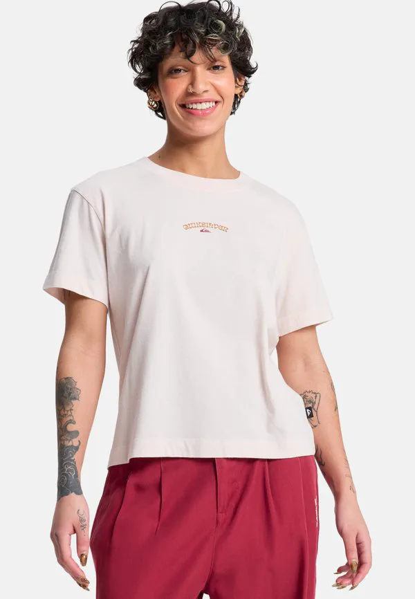 

Футболка со стандартным принтом Quiksilver, Rosewater, Синий, Футболка со стандартным принтом Quiksilver, Rosewater