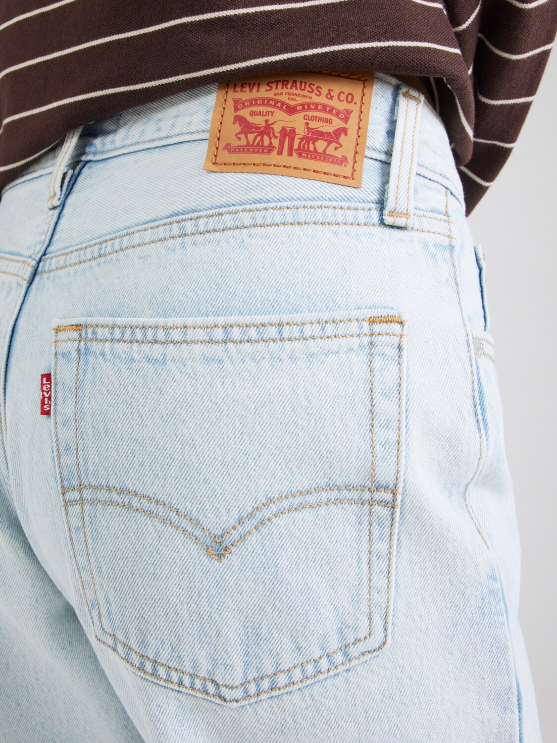 LEVI'S  Зауженные джинсы '94 Baggy Jeans' в светло-голубом — фото 2