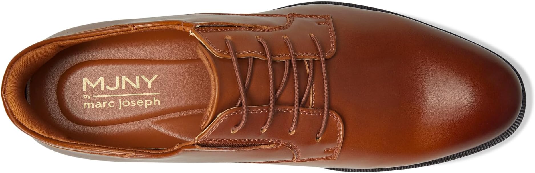 Оксфорды Marc Joseph New York Brown Street, цвет Cognac Napa Leather — фото 2