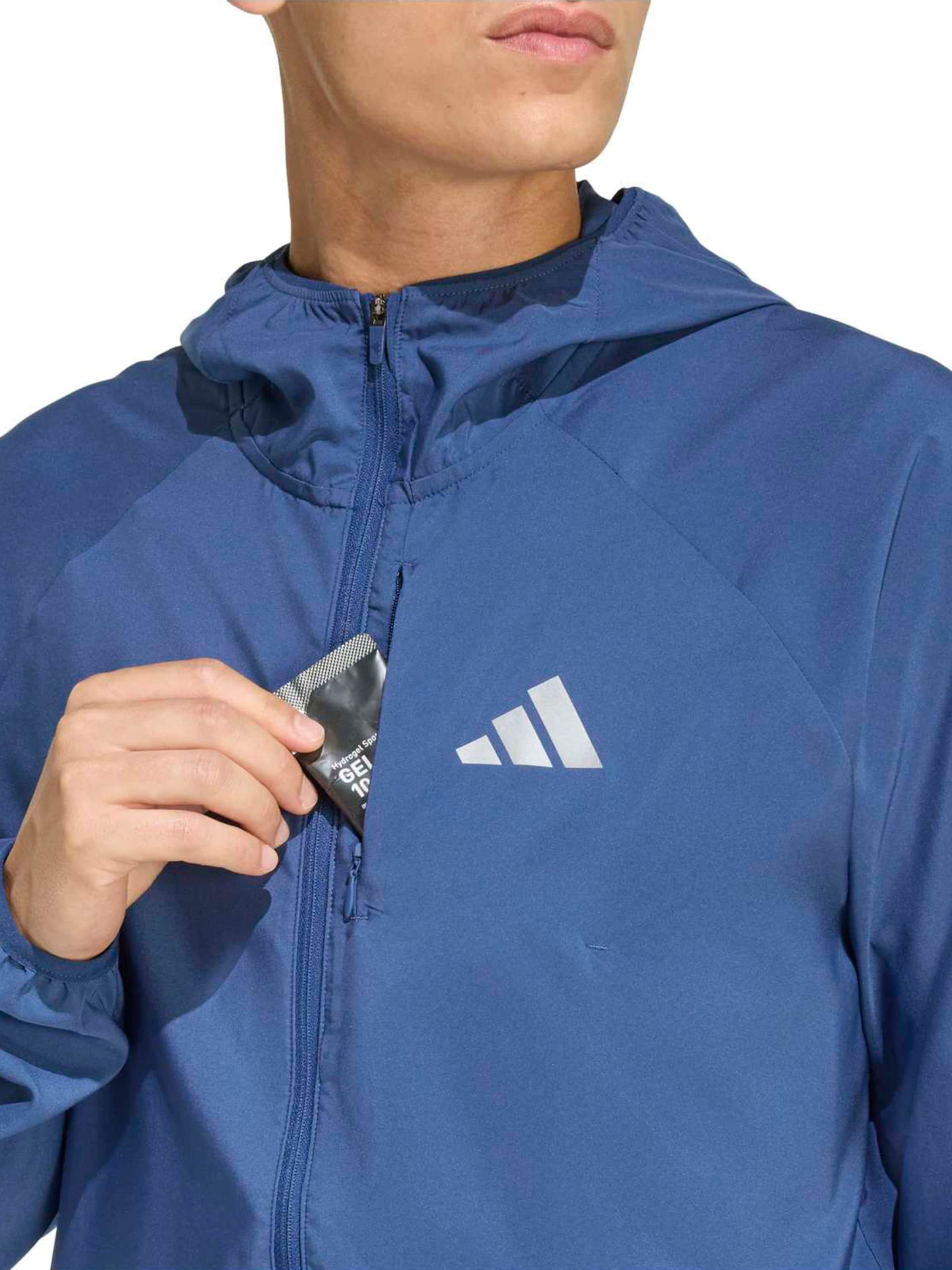 Adidas Performance Тренировочная куртка 'Adi365 Running Essentials' в синем цвете — фото 4