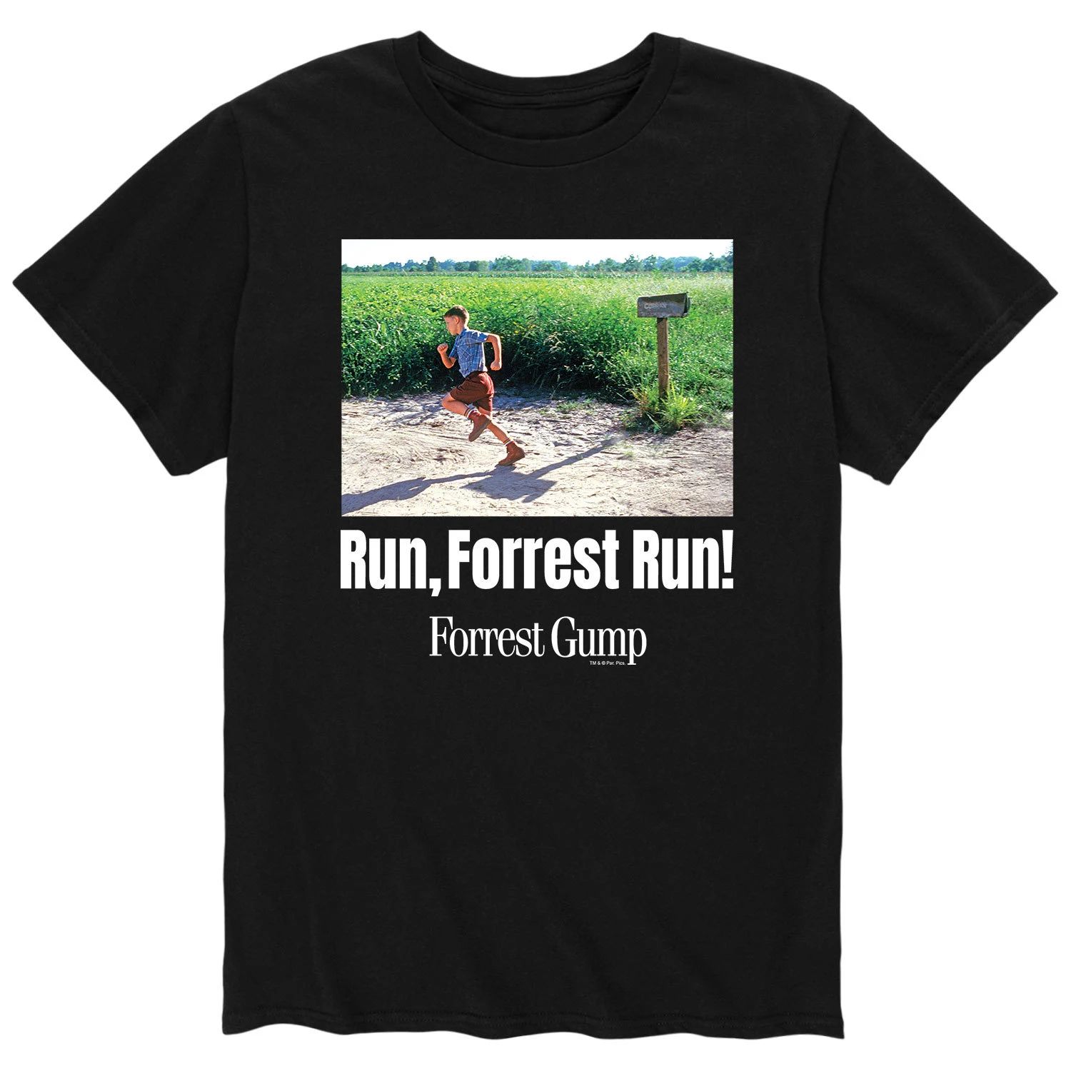 

Мужская футболка Forrest Gump Run Forrest Run Licensed Character