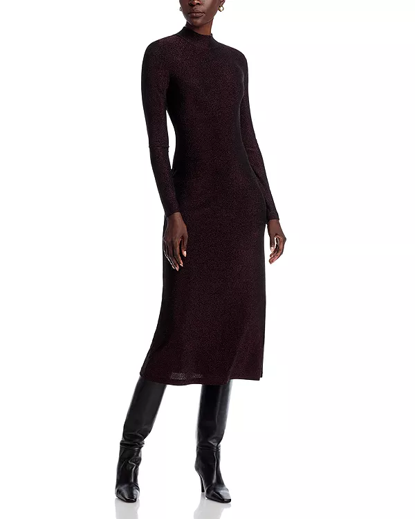 

Платье миди Jewell Johnny Was, коричневый