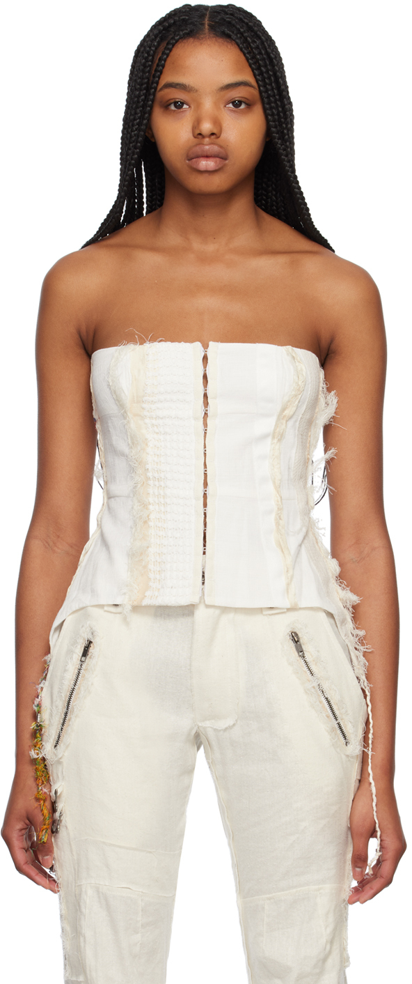 

Лоскутная майка Off-White HYEIN SEO