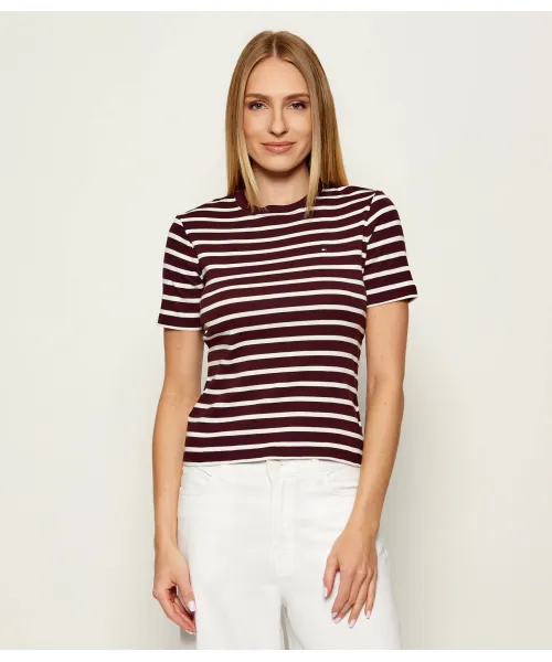 

Футболка Slim fit Tommy Hilfiger, красный