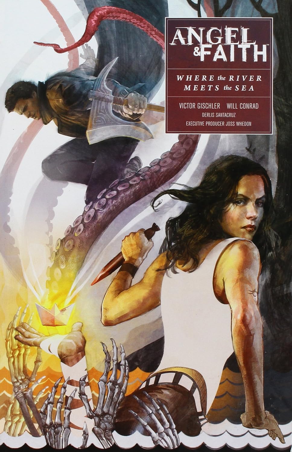 

Angel and Faith: Season Ten Volume 1: Where the River Meets the Sea (Angel & Faith) (Dark Horse Books)