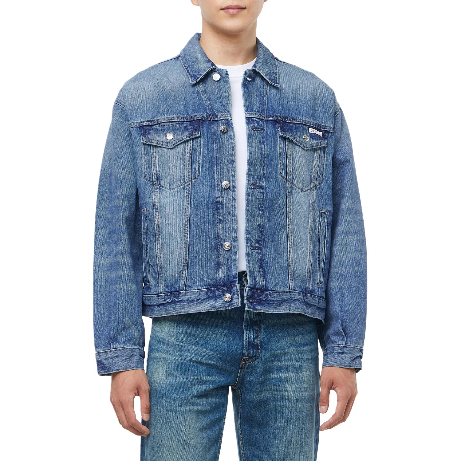 Джинсовая куртка мужская Calvin Klein, Indigo