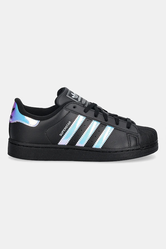 Детские кроссовки SUPERSTAR II Adidas Originals, черный — фото 2