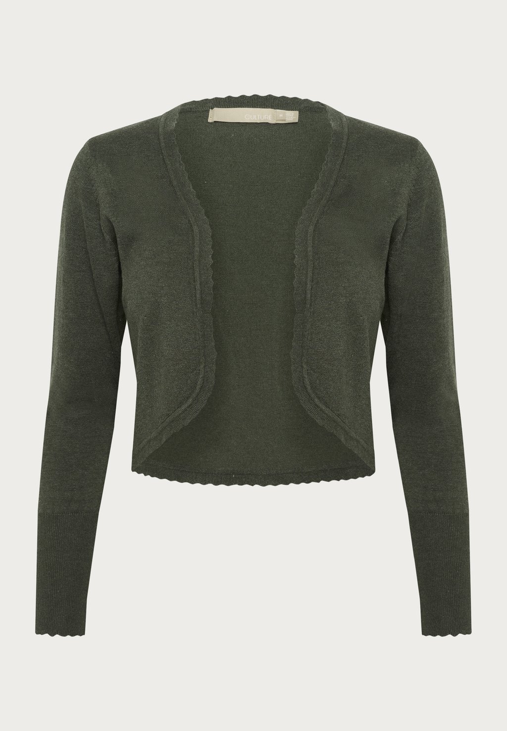 

Кардиган ANNEMARIE SCALLOP BOLERO Culture, оливковый