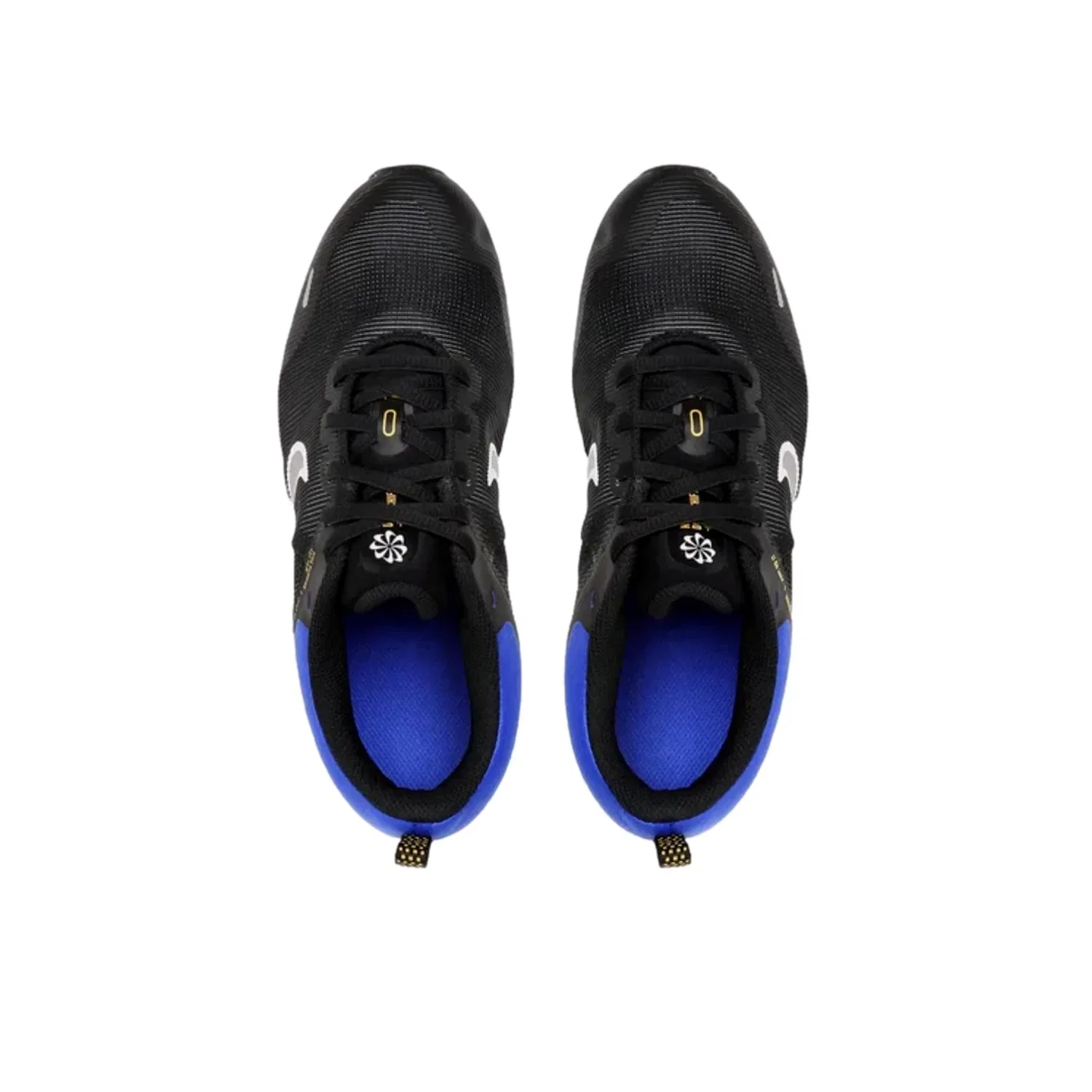 Кроссовки Nike Downshifter 12 Next Nature Black / White - Racer Blue DM4194-006 для школьников — фото 3