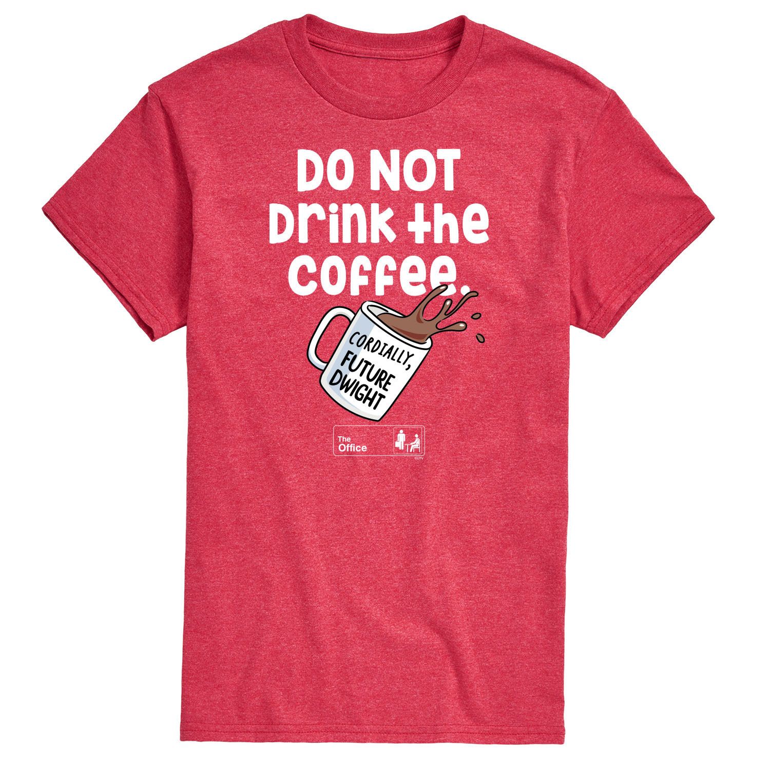 

Мужская футболка The Office Dont Drink The Coffee Licensed Character