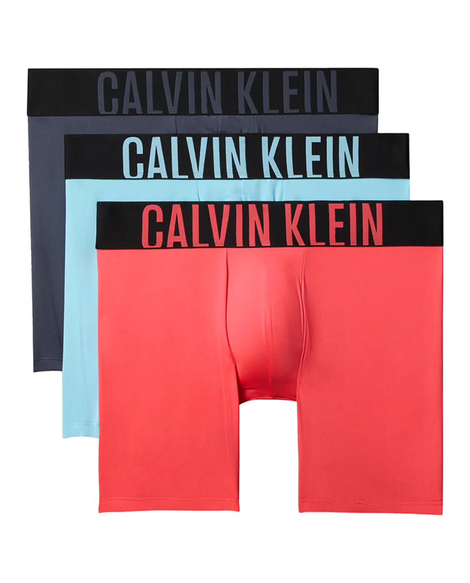 Упаковка из 3 длинных боксеров Calvin Klein, мультиколор
