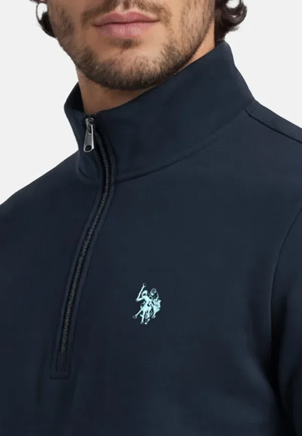 Свитшот U.S. Polo Assn., тёмно-синий — фото 4