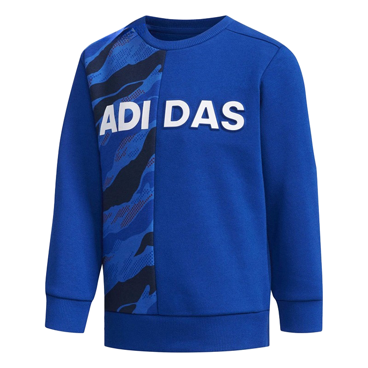 

Adidas Толстовка синяя для детей 3-7 лет