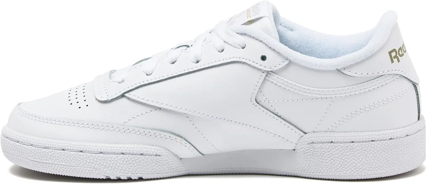 Женские кроссовки Reebok CL Lthr 153954 Amazon Renewed, 2-White Grey — фото 4