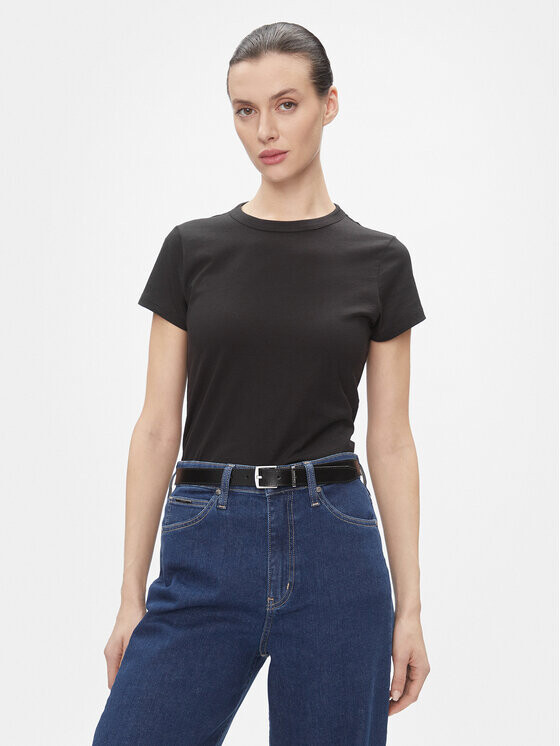 

Футболка узкого кроя Calvin Klein, черный