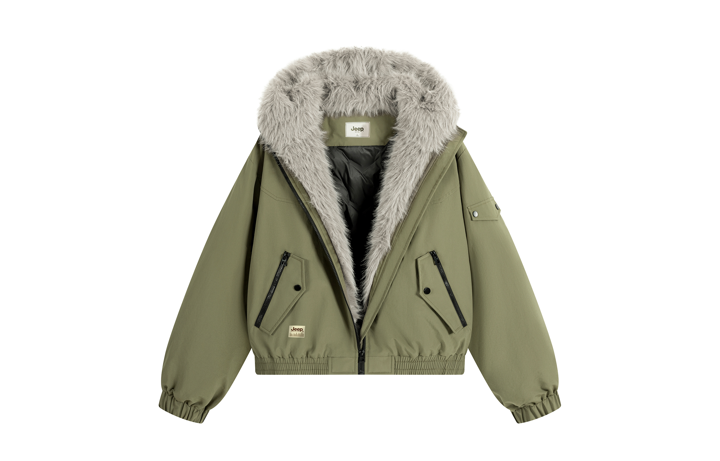 

Пуховик Armor Series Unisex Jeep, army зеленый