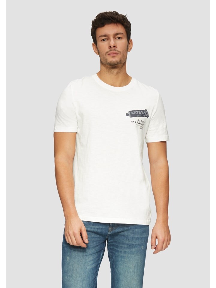 

Футболка s.Oliver T-Shirt kurzarm, белый