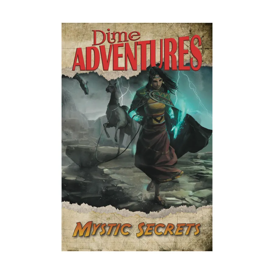 

Dime Adventures - Mystic Secrets, Roleplaying Games (Tab Creations), мягкая обложка