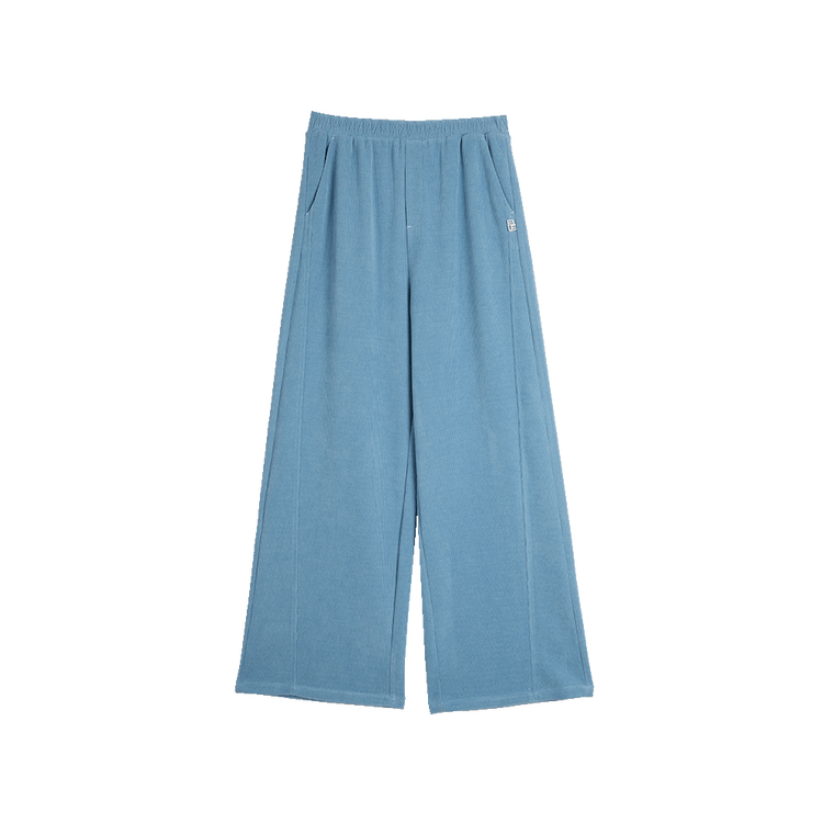 

Повседневные брюки женские утепленные широкие ELLE, синий