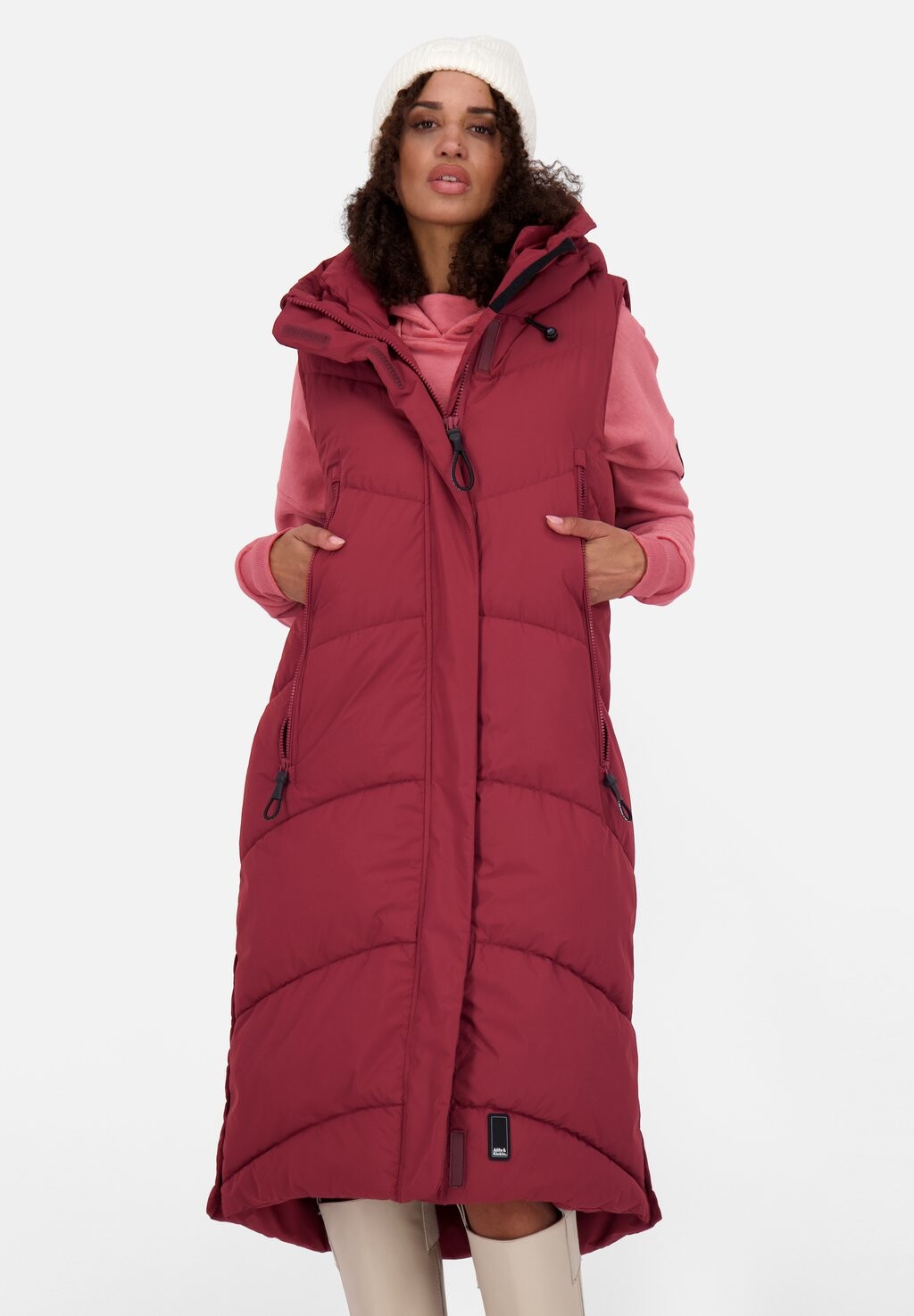 

Жилет JUNEAK A STEPP alife & kickin, цвет cranberry juice